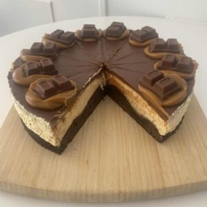 10 inch Whittaker's Caramel Cheesecake Brownie